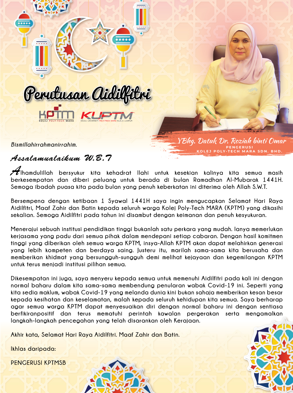 Selamat Datang Ke Laman Web Rasmi Kolej Poly-Tech MARA Selamat Datang Ke Laman Web Rasmi Kolej Poly-Tech MARA